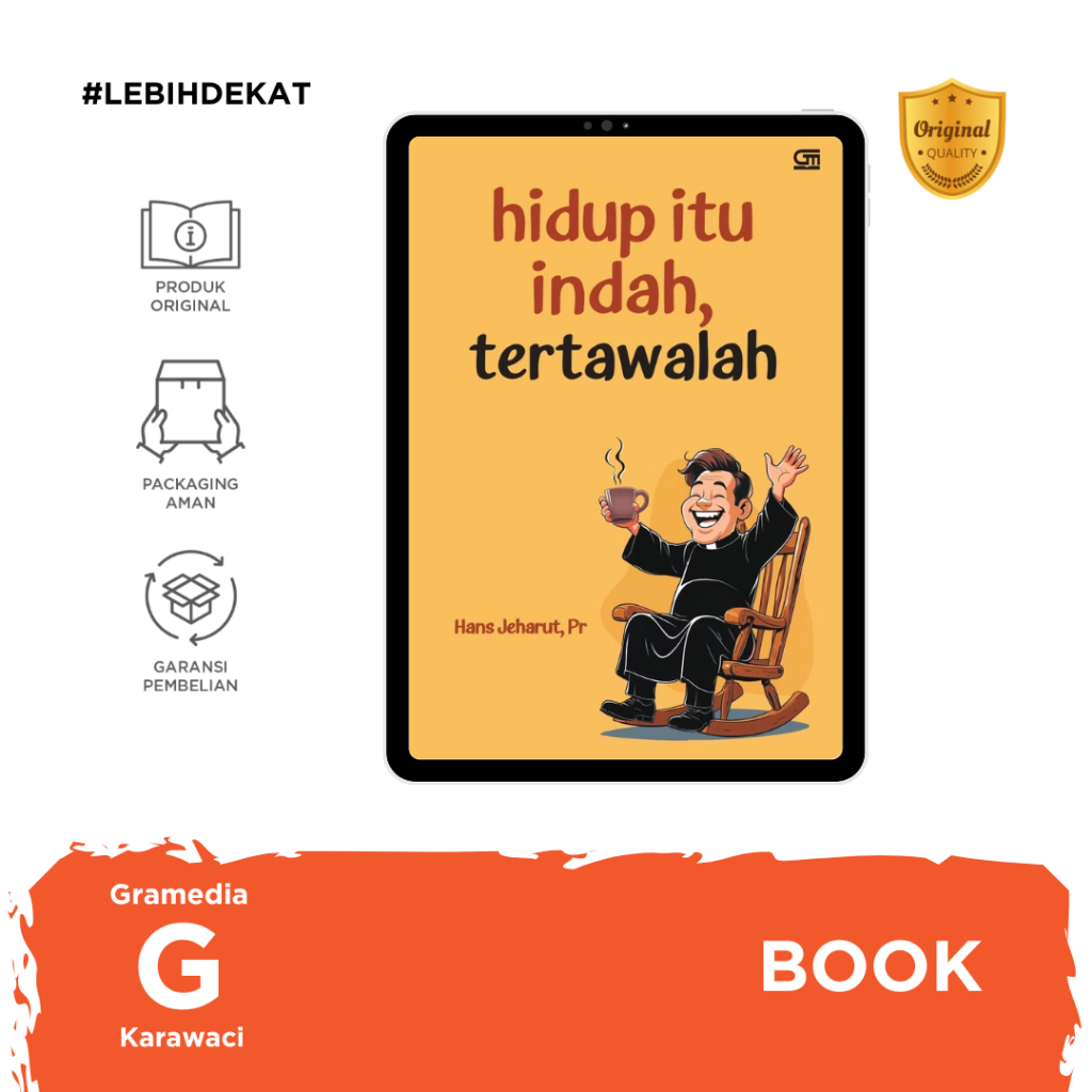 Gramedia Karawaci - Hidup Itu Indah, Tertawalah