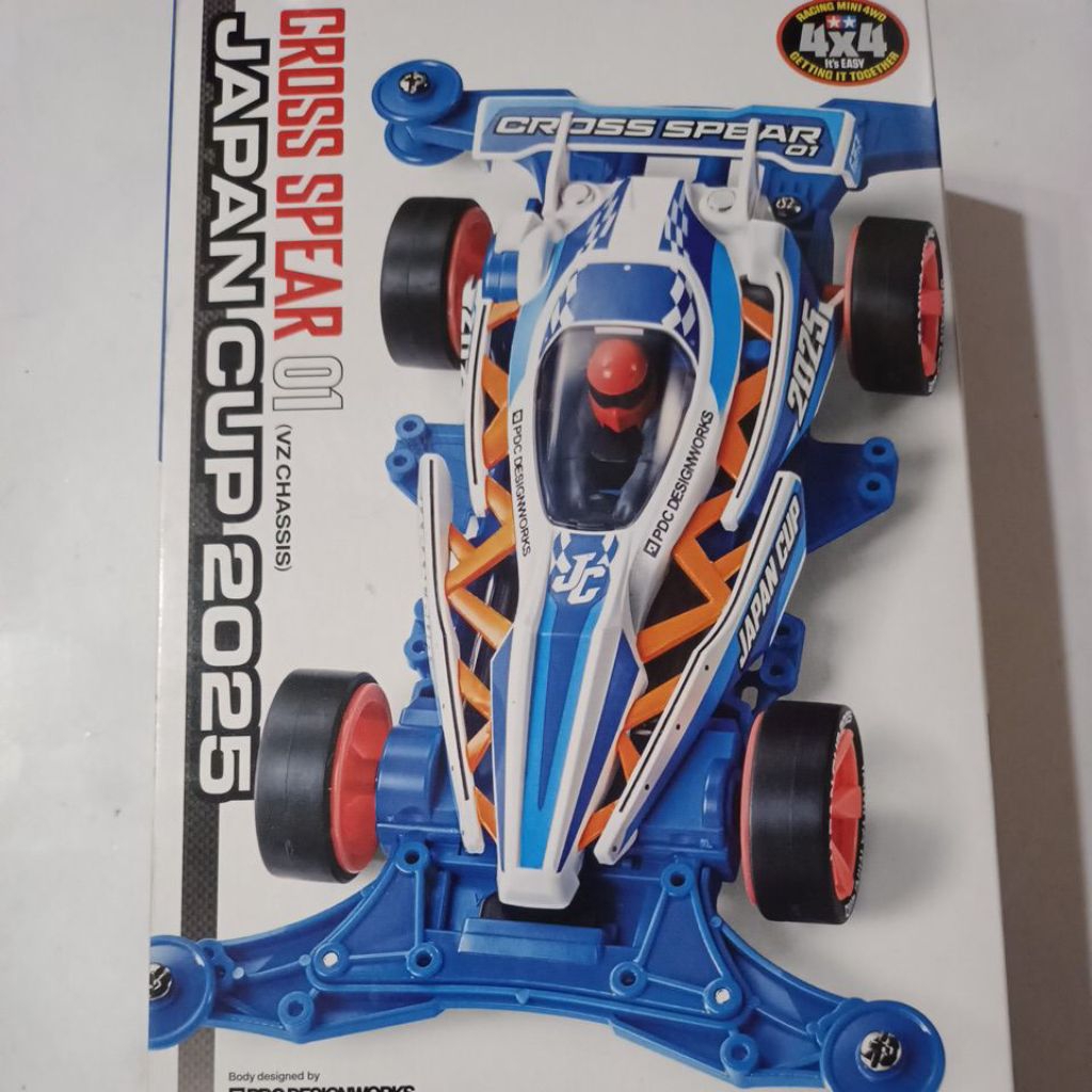Tamiya cross spear 01 vz chassis japan cup