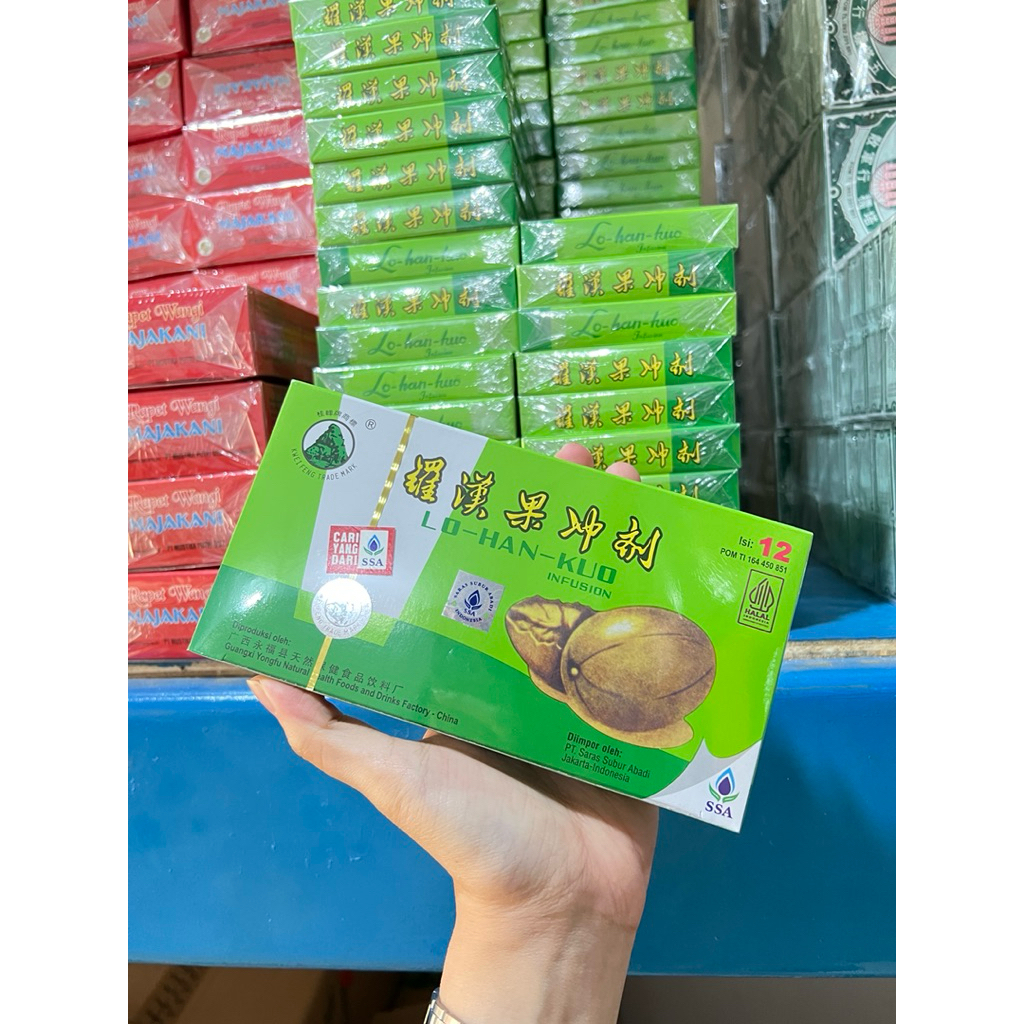 

LOHANKUO TEH LO HAN KUO (BOX) ISI 12 TEH UNTUK PANAS DALAM