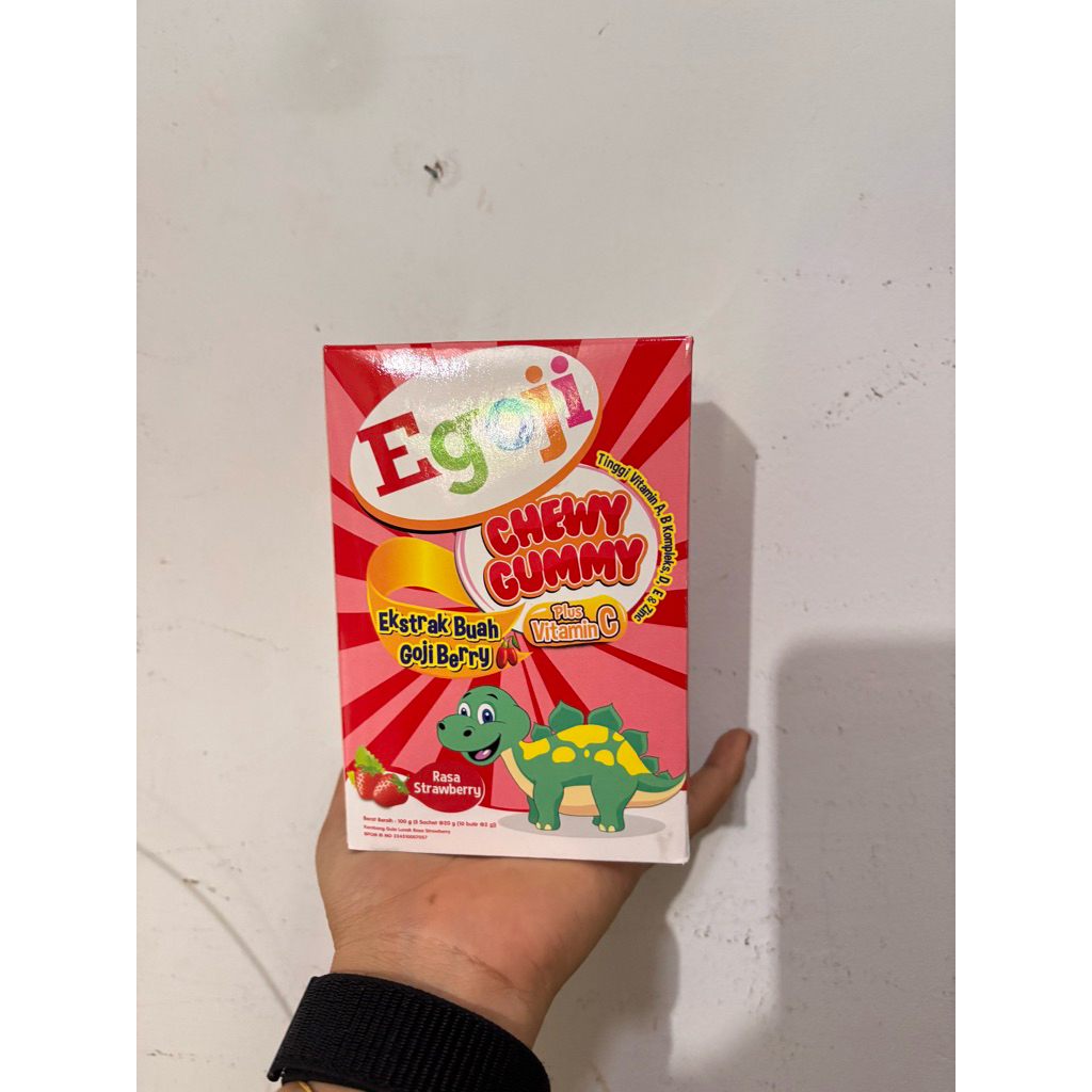 

Egoji gumy strawberi 2 sachet