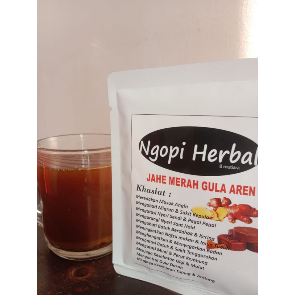 

Saset Jahe Merah + Gula Aren