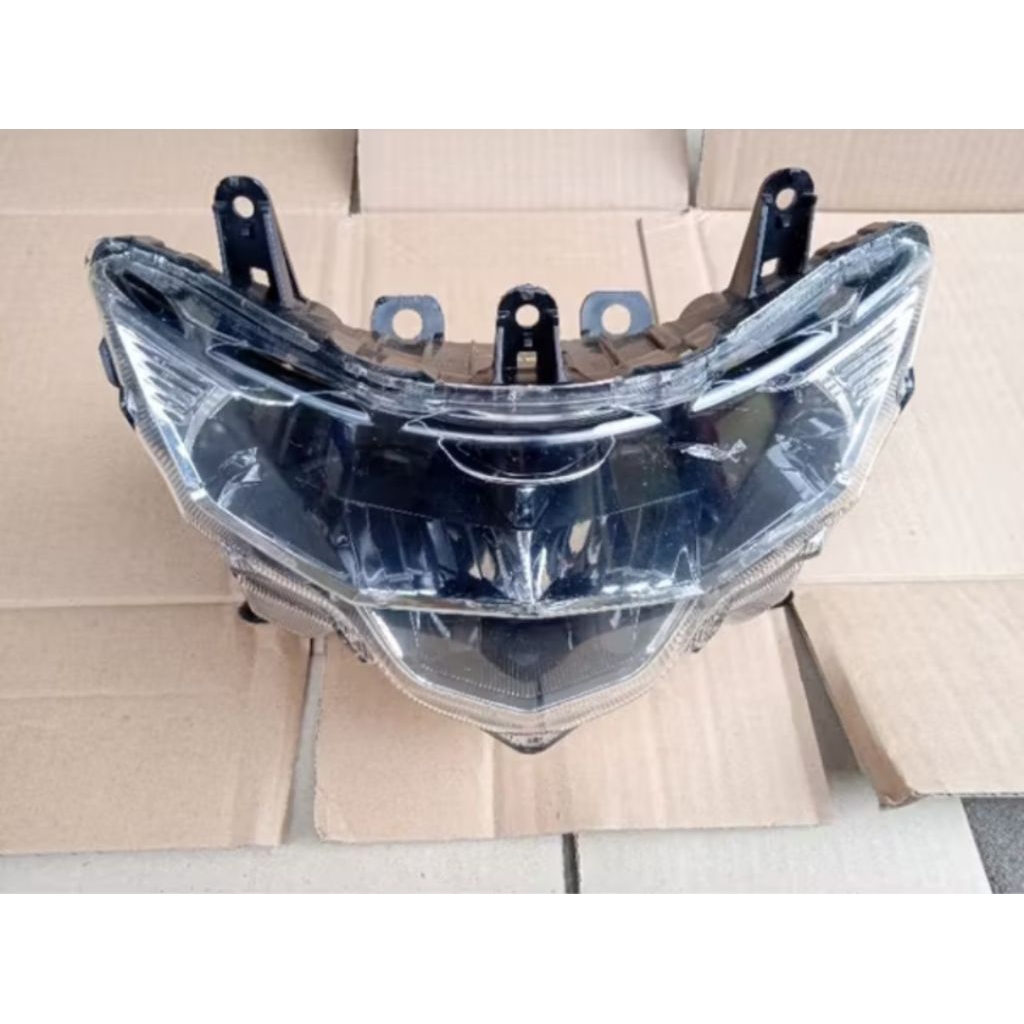 lampu depan/reflektor depan motor Yamaha Mio soul GT 125 led 2sx original copotan