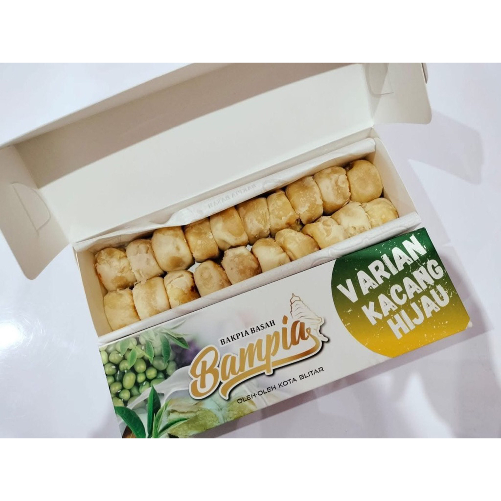

BAMPIA KACANG HIJAU BAKPIA BASAH KACANG HIJAU ISI 20 BIJI OLEH - OLEH KHAS BLITAR