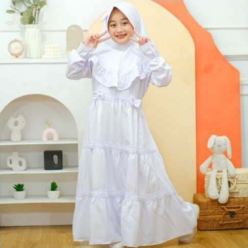 Baju Lebaran Games Perempuan Gasmis Remaja Ramadhan Ghamis Cewek Fashion Gms Cewe Gamis Anak Terbaru