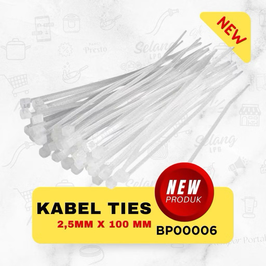 Kabel ties 25cm 10cm