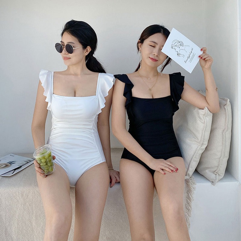 PP Baju Renang Swimsuit Swim Wear Satu Set dengan Pad Bra Terusan Bikini One Piece 1-47