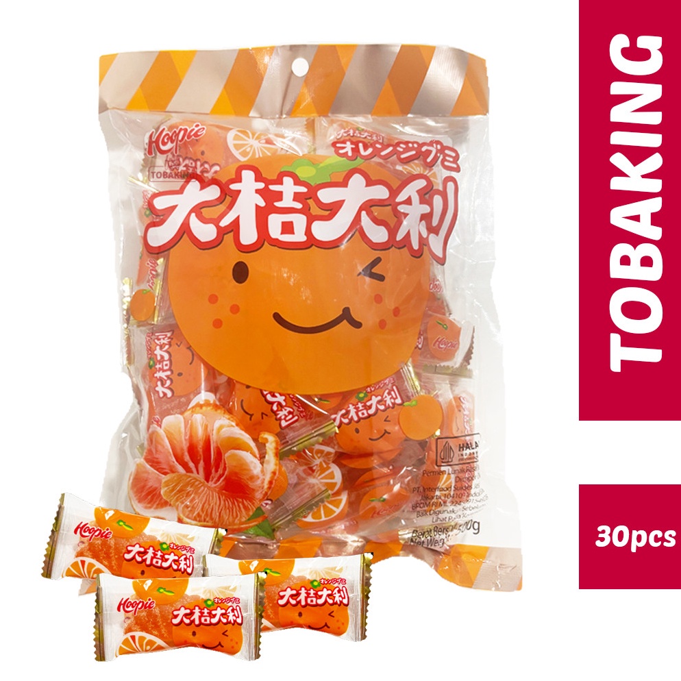 

Ready Hoopie Naraya Permen Jelly Jeruk 5gr 3pcs HALAL Orange Candy