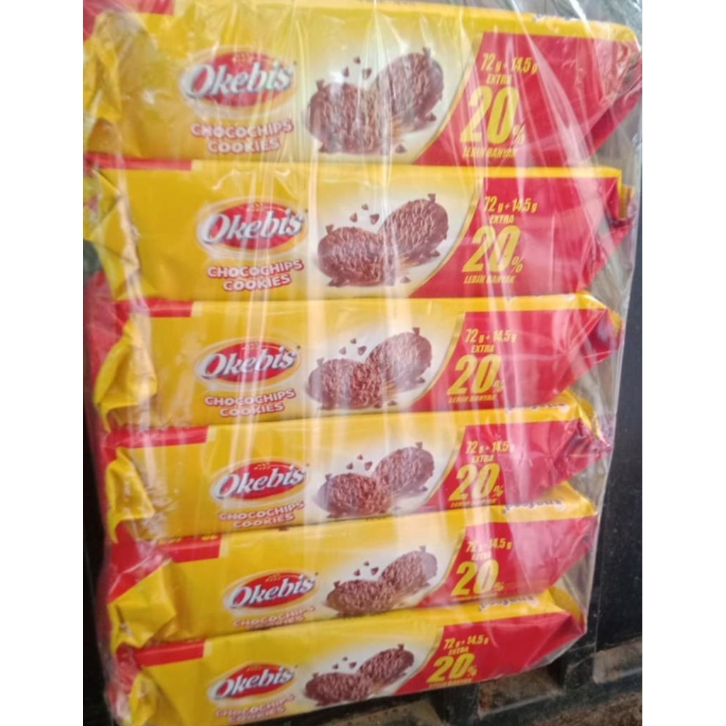 

Okebis Chocochips Cookies Extra 48 (1 BANDED 6 PCS)
