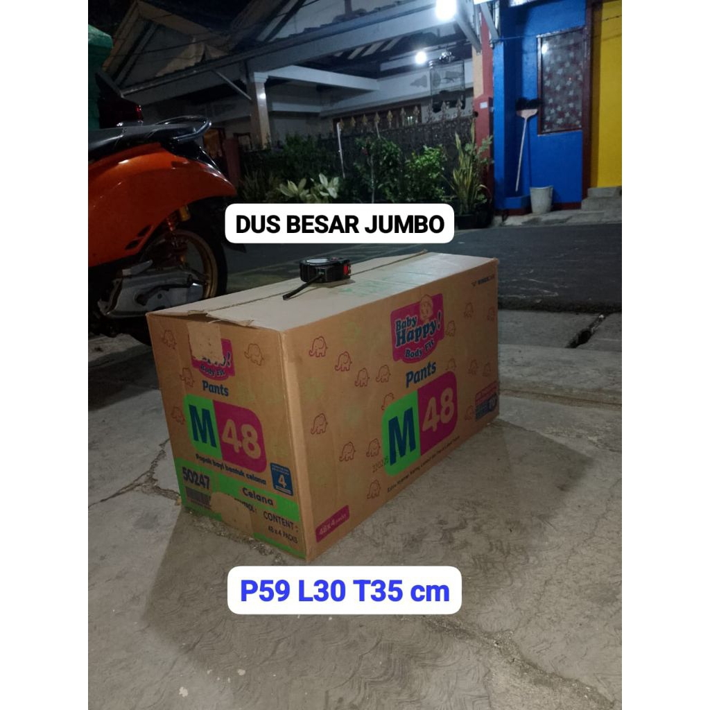 

Kardus Bekas Besar Jumbo Tebal 2 Layer Double Wall Pindahan Packing Tambahan 55x39x29 cm