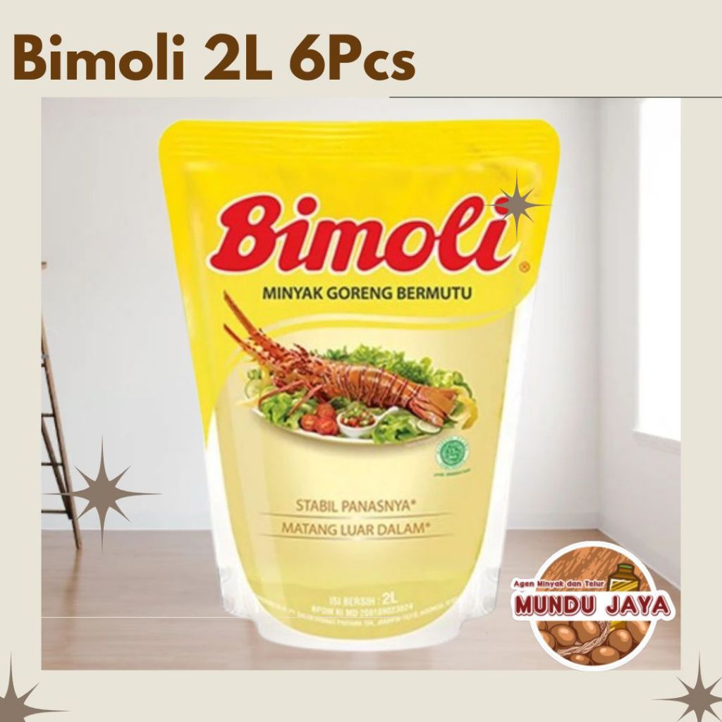 

Minyak Goreng Bimoli 2L per Karton isi 6 pcs
