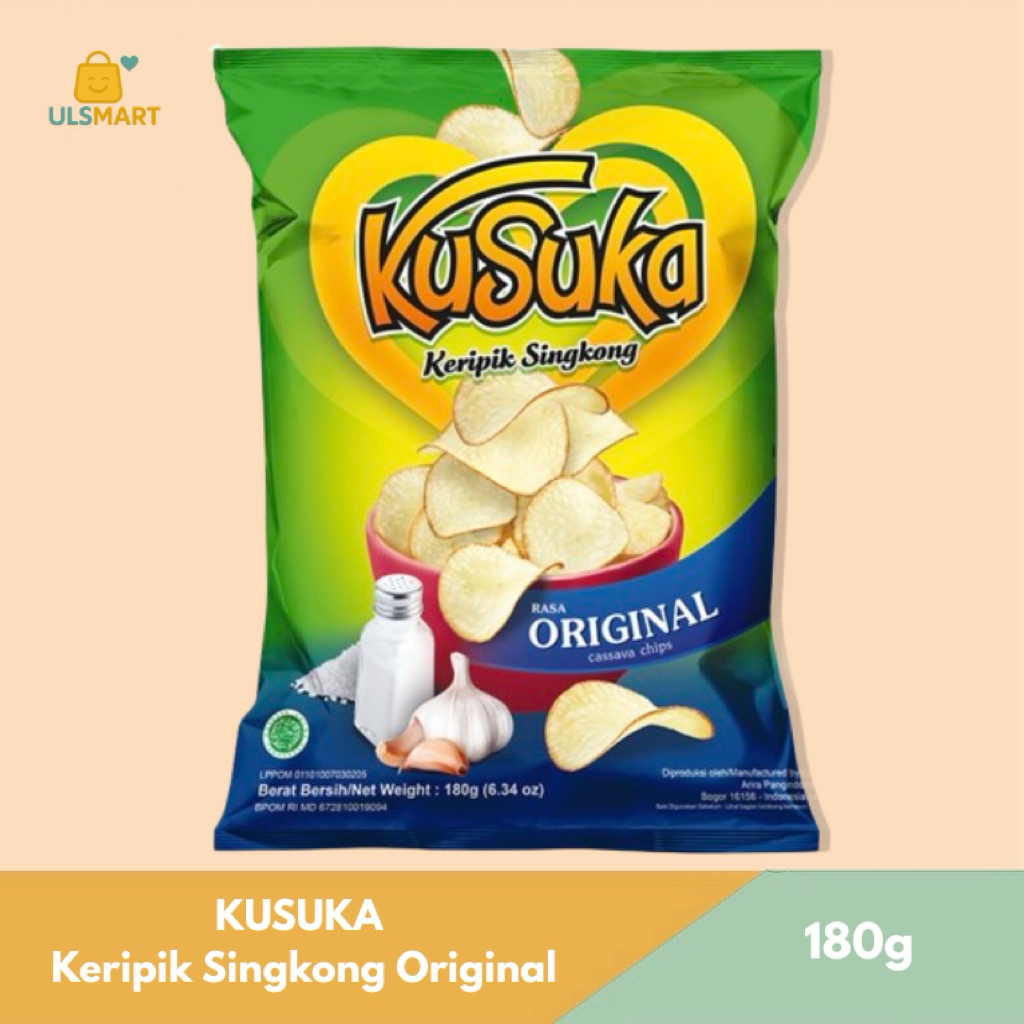 

KUSUKA Keripik Singkong Ayam Lada Hitam 60 g