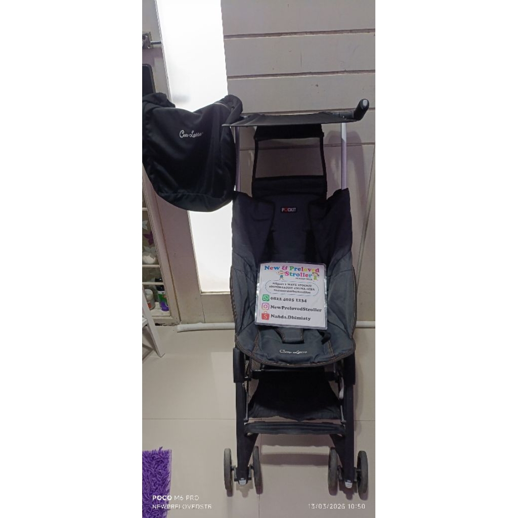 Stroler pockit navy preloved gen 5