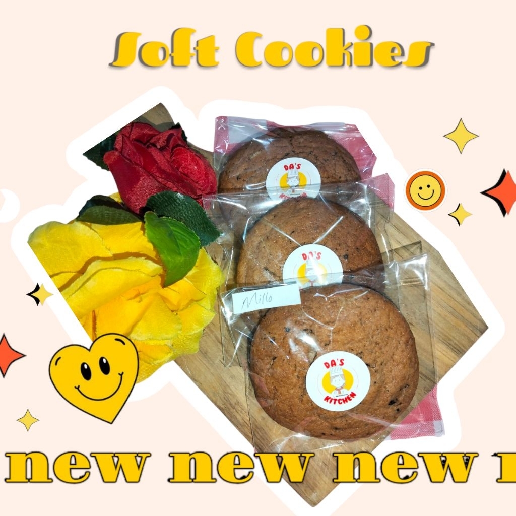 

Soft cookies MILLO - LIMITED STOCK - enak mantull soft - exclusive !!!