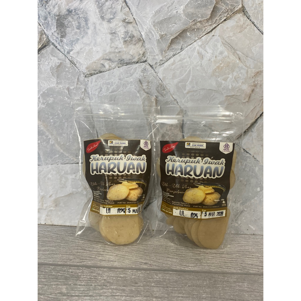 

Kerupuk Ikan Haruan (Gabus)