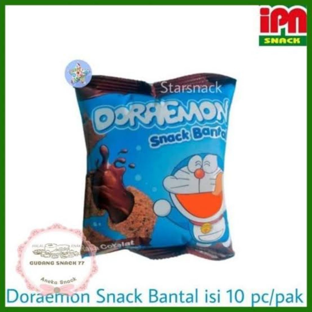 

Chiki Doraemon bantal isi 10 pcs berhadiah viral