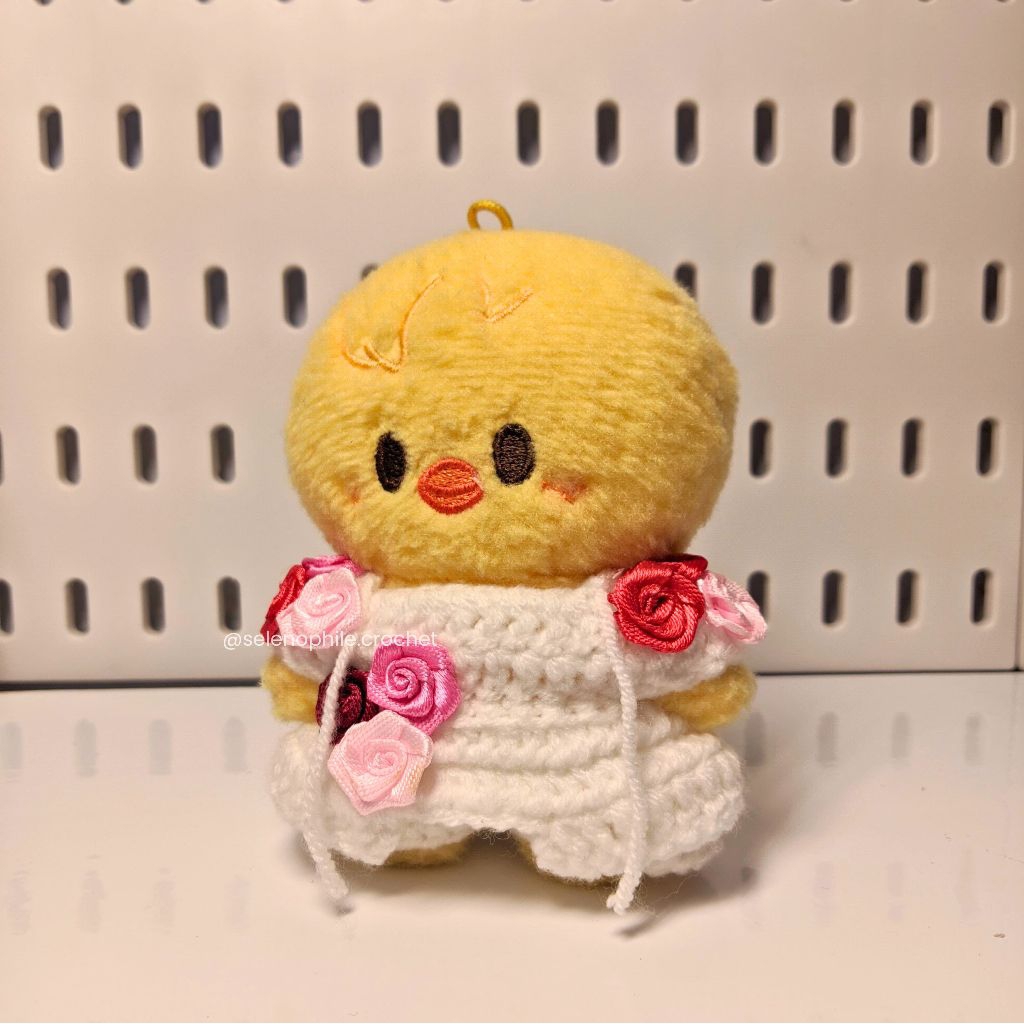 (one set ver) skz hollow outfit for 10cm skzoo plush l skzoo 10cm clothes l crochet kpop clothes dol