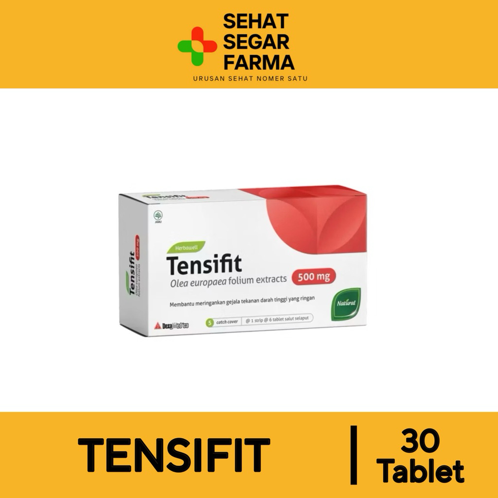 HERBAWELL TENSIFIT (BOX/30) MEMBANTU MENURUNKAN TEKANAN DARAH