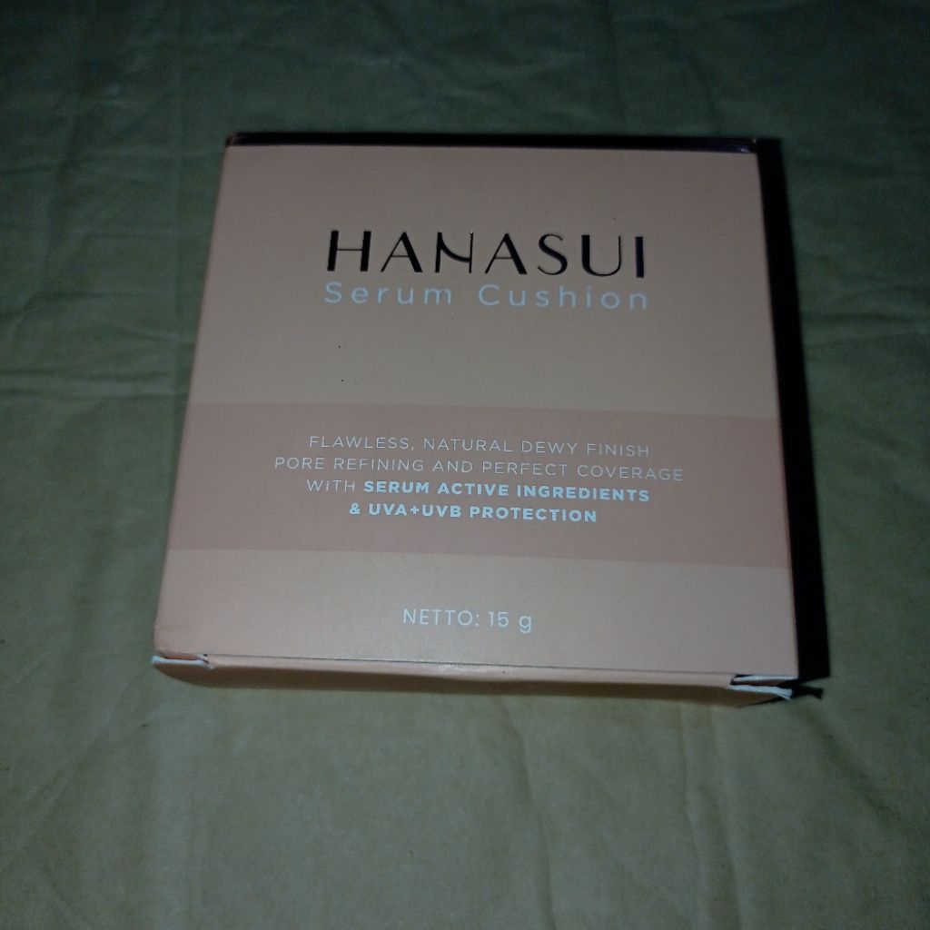 hanasui serum cushion shade natural