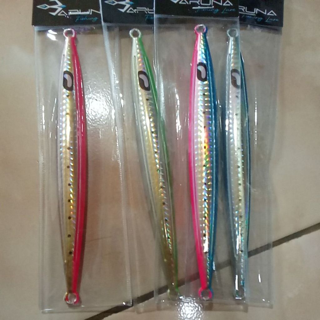 metal jig pebble stick 150gr,...GID zebra