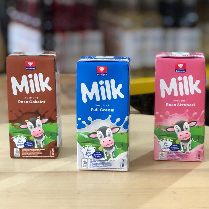 

Diamond Susu UHT All Variant 200ml