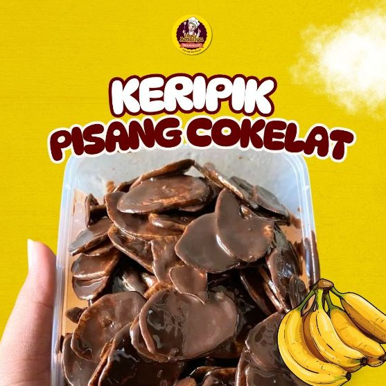 

Keripik Pisang Cokelat Lumer Premium – Snack Renyah Manis | Berat 1Kg - Kemasan 1000ml
