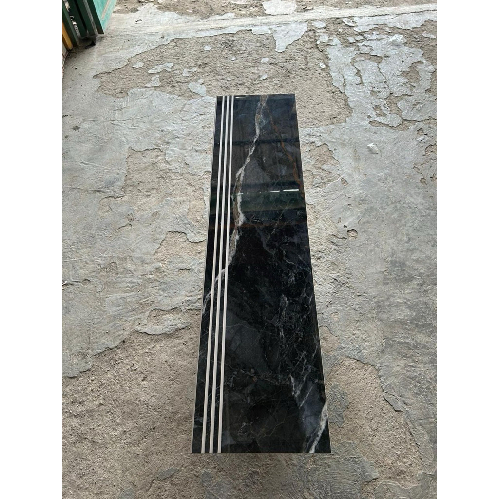 costume granit tangga hitam corak marmer 30x80 30x90 30x100 30x110 30x120