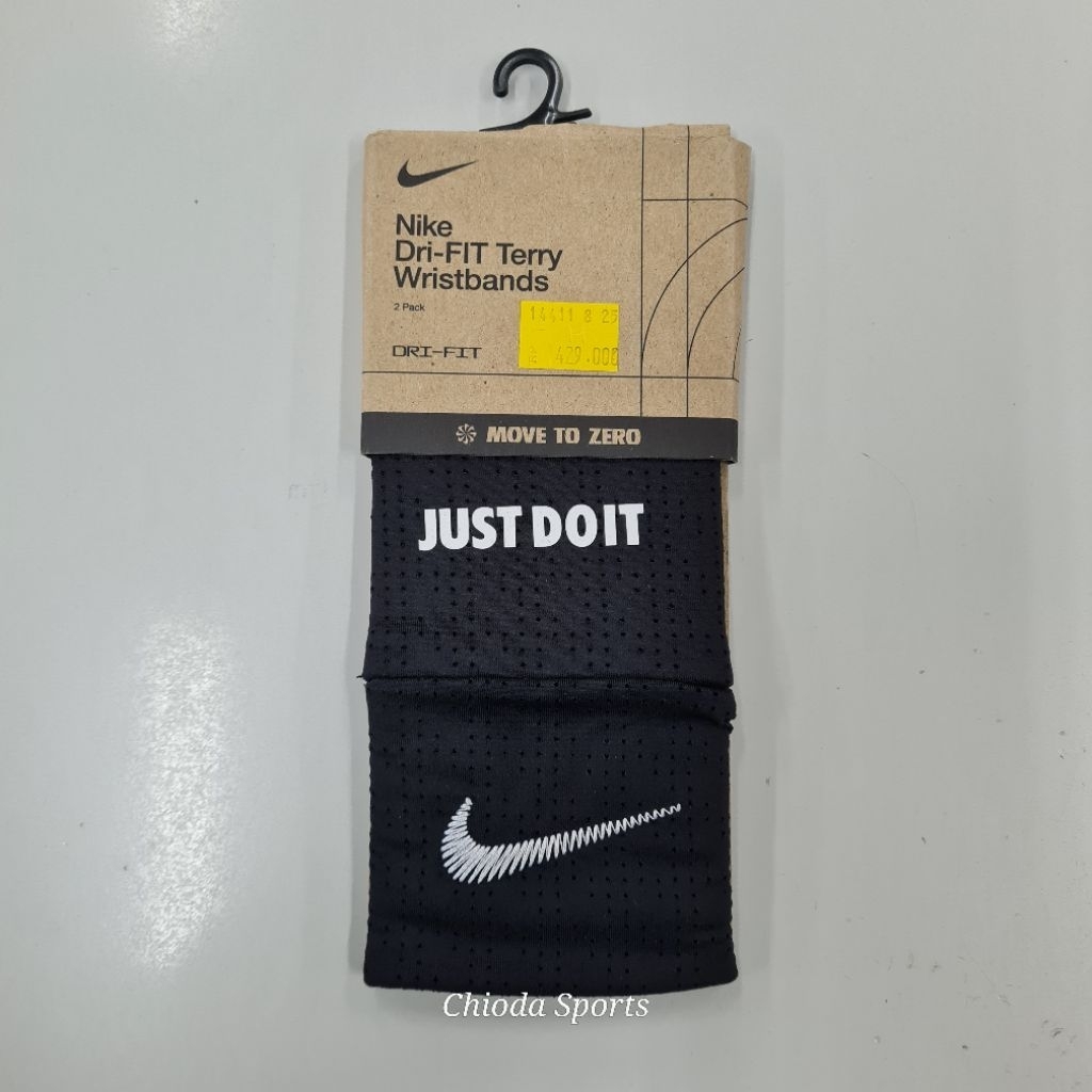 Wristband Nike Drifit isi 2 Original Wrist Band Dekker Deker Pergelangan Tangan Dri Fit