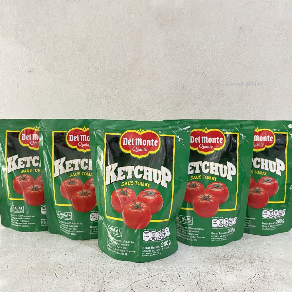 Delmonte saus tomat 200 gram | saus tomat delmonte
