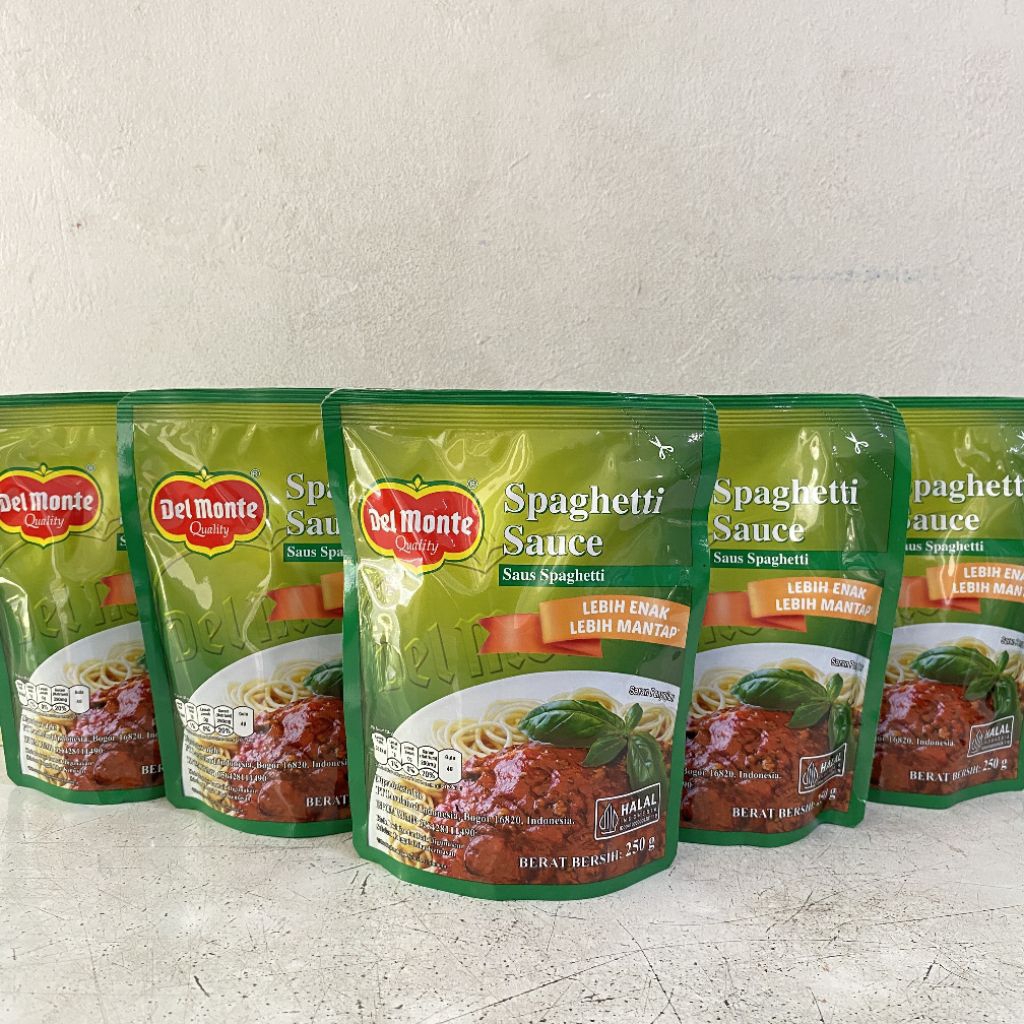 

Delmonte spaghetti sauce 250 gram | saus spaghetti