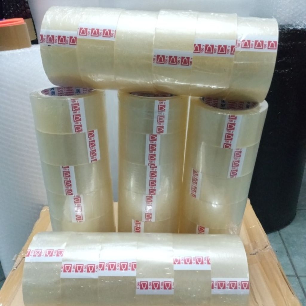 

lakban bening 48mm 100y lakban coklat 48 100y lakban 2 inch satuan