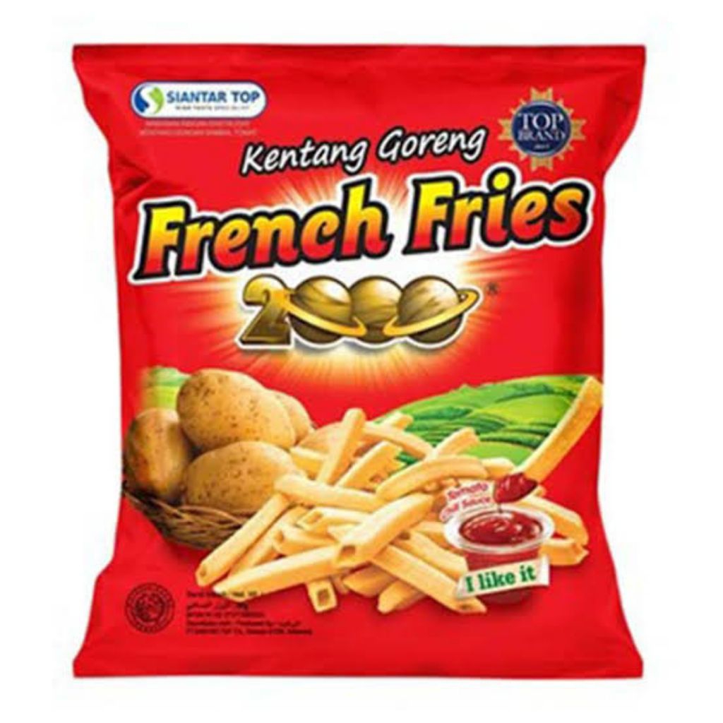 

French Fries 2000 Renceng Isi 10 – Kentang Goreng Renyah & Gurih!