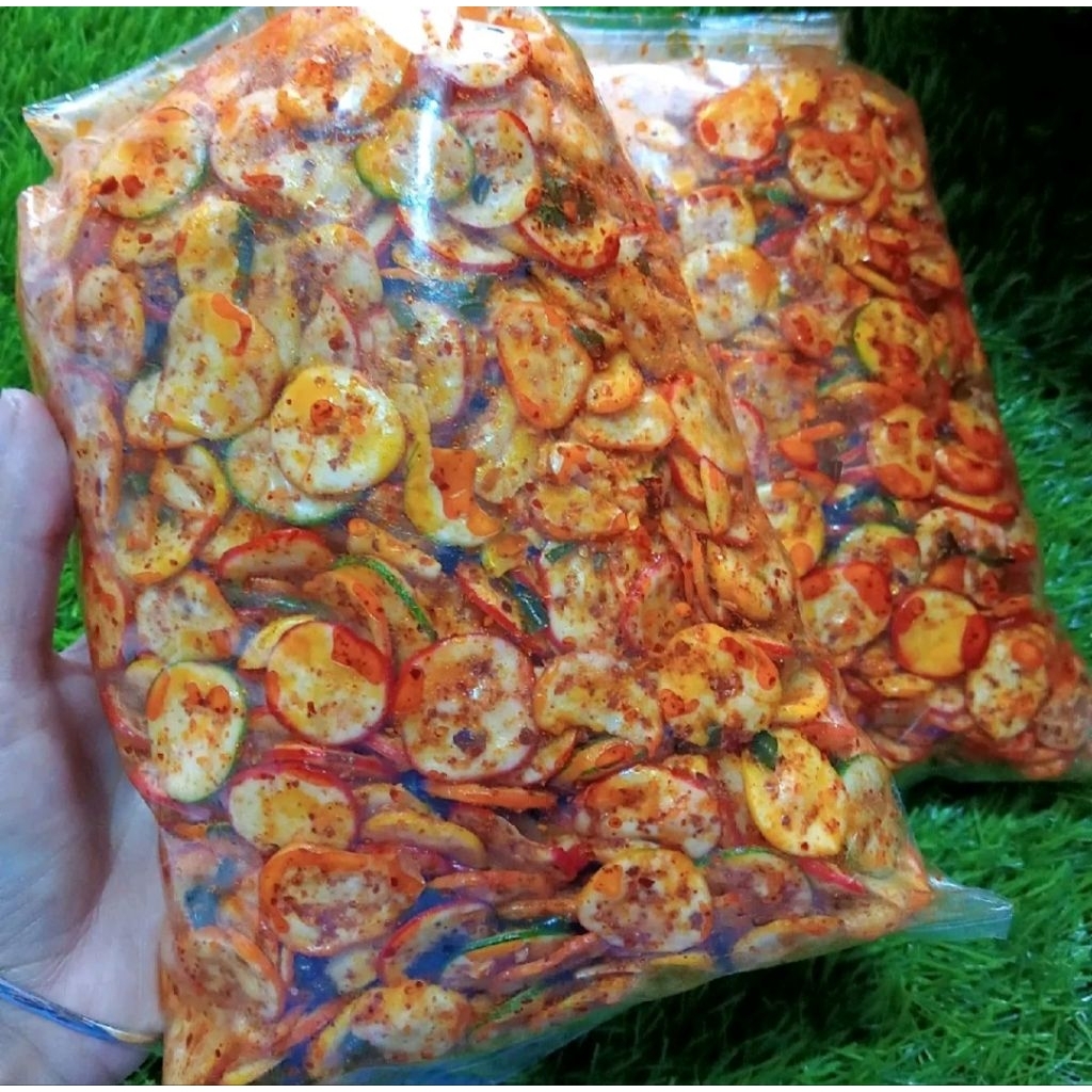 

Seblak Kering Kerupuk Warna Pedas Daun Jeruk Kencur Isi 500 gram