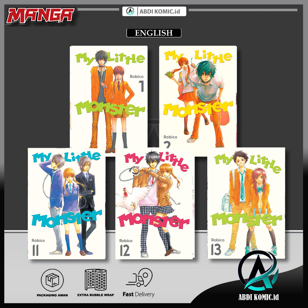 Komik Manga My Little Monster Vol. 1 - 13 End (English)