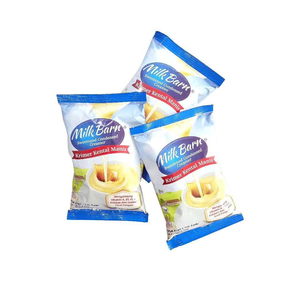 

Milk Barn Krimer Kental Manis 1KG / Krimer Kental Manis Kemasan Bantal 1KG