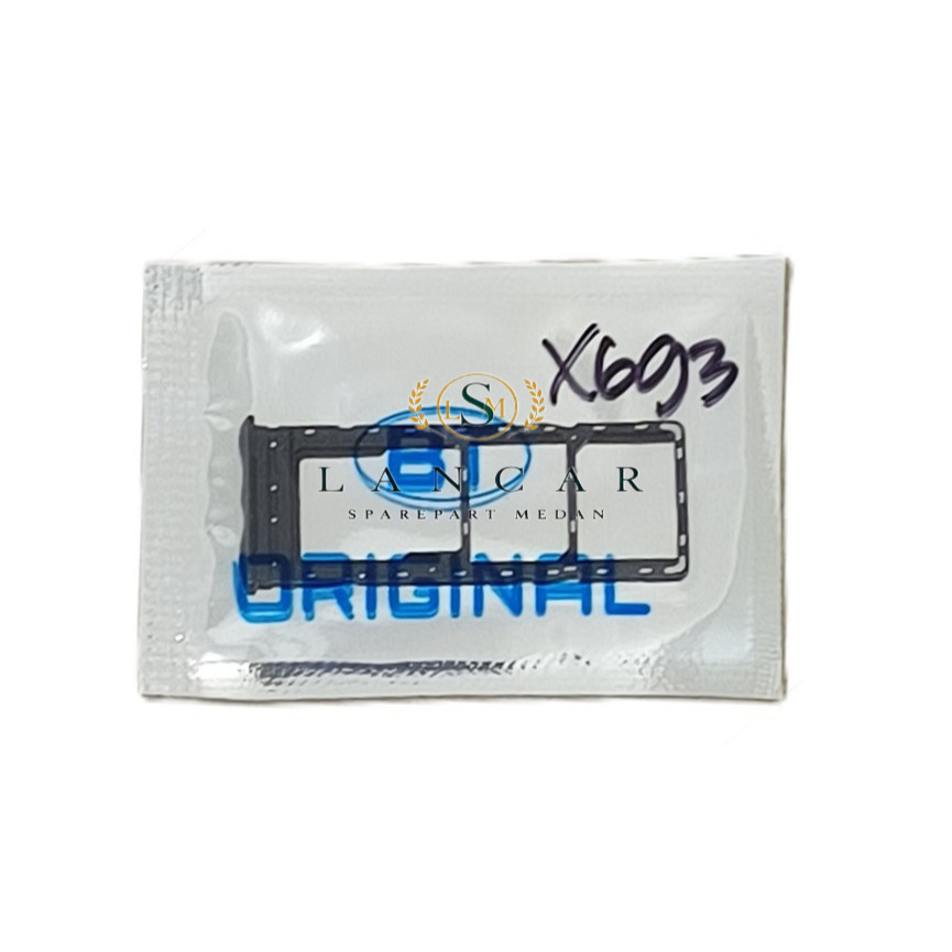 SIM TRAY SIM LOCK SLOT SIM TEMPAT KARTU SIM CARD INFINIX X693/NOTE 10