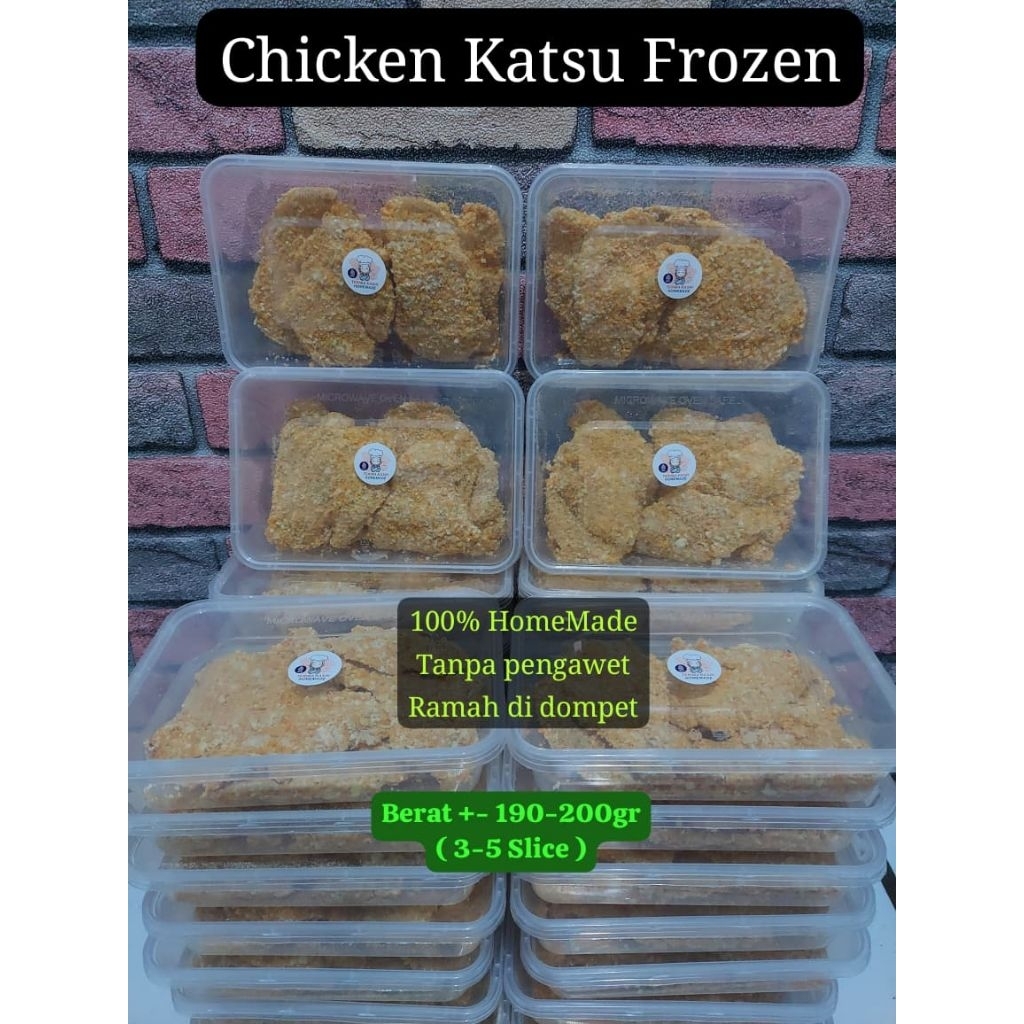 

FROZEN CHICKEN KATSU HOMEMADE(HUSUS ISTAN/SAMEDAY)