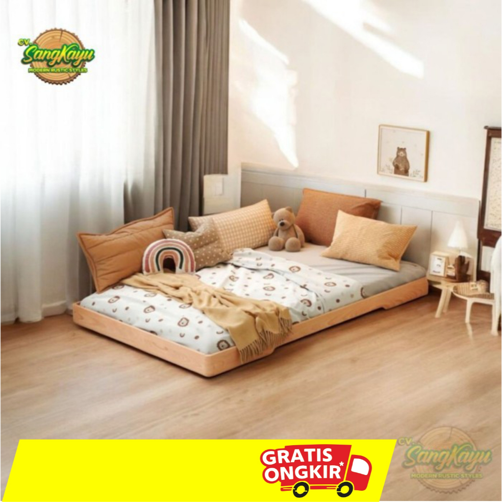 SangKayu Divan lesehan dipan lesehan dipan kayu divan minimalis divan anak divan kos kosan divan kon