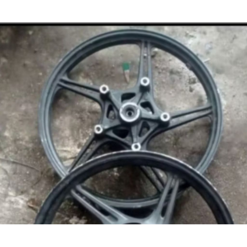 velg velk roda depan original ori kawasaki edge pnp zx 130 blitz zone