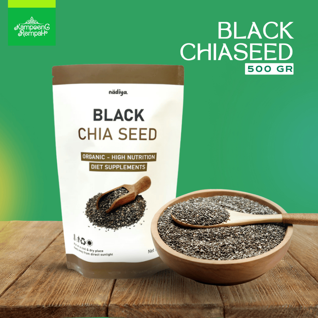 

Black Chia Seed 500 GR Nadiya
