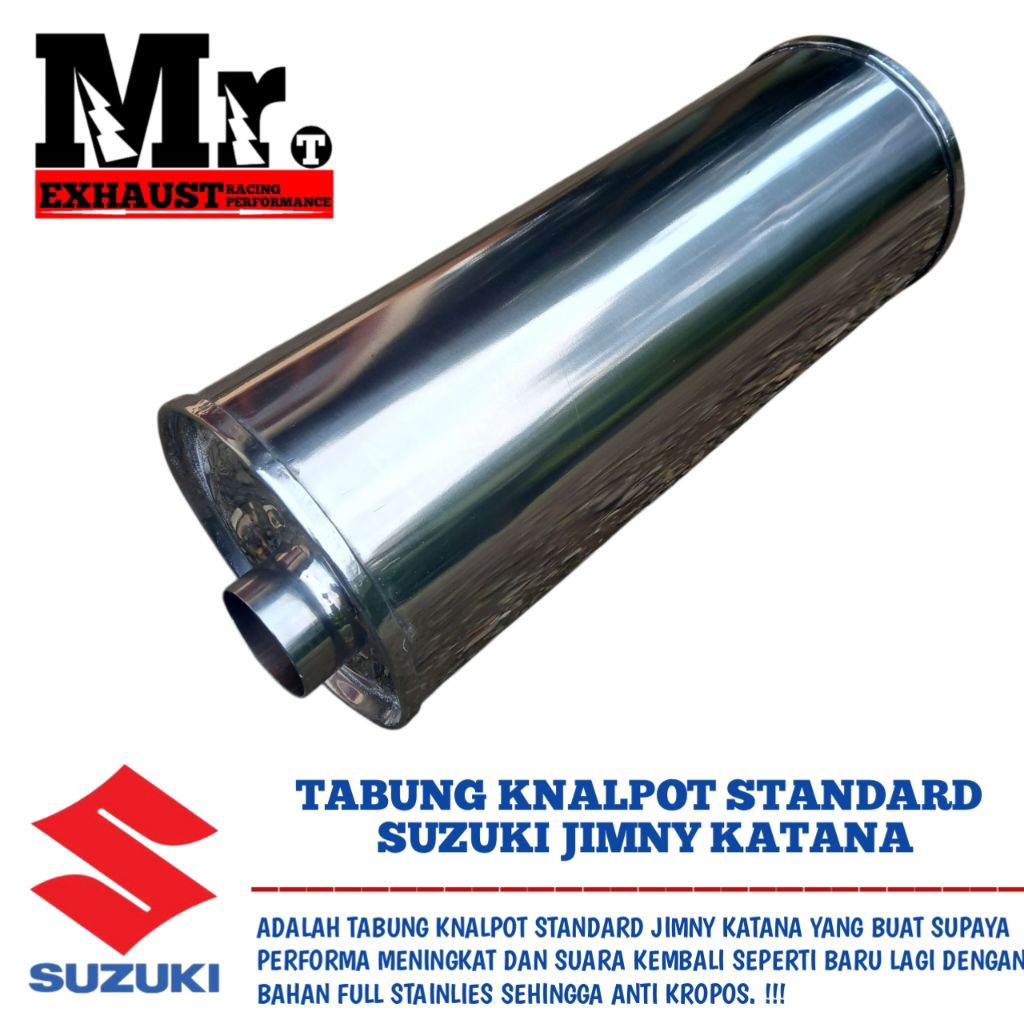 TABUNG KNALPOT STANDARD SUZUKI JIMNY KATANA