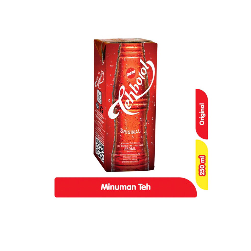 

Tehbotol Sosro Minuman Teh Original 250 ml