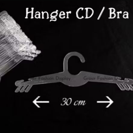 Hanger Bening Gantungan Celana Dalam dan Bra lusinan (isi 12pc)