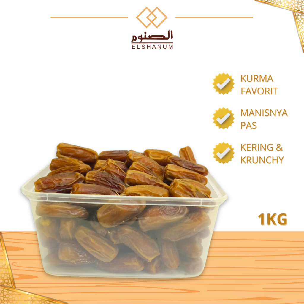 

Kurma Tunisia Non Tangkai 1Kg Palm Frutt | Tunis Non Tangkai Palm Frutt | Tunisia Tanpa Tangkai