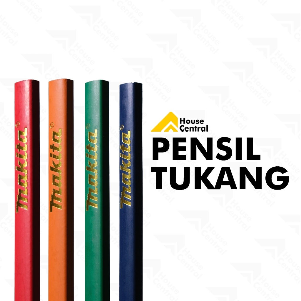 

Pensil Kayu Tukang Bangunan MAKITA 17.6 CM - House Central