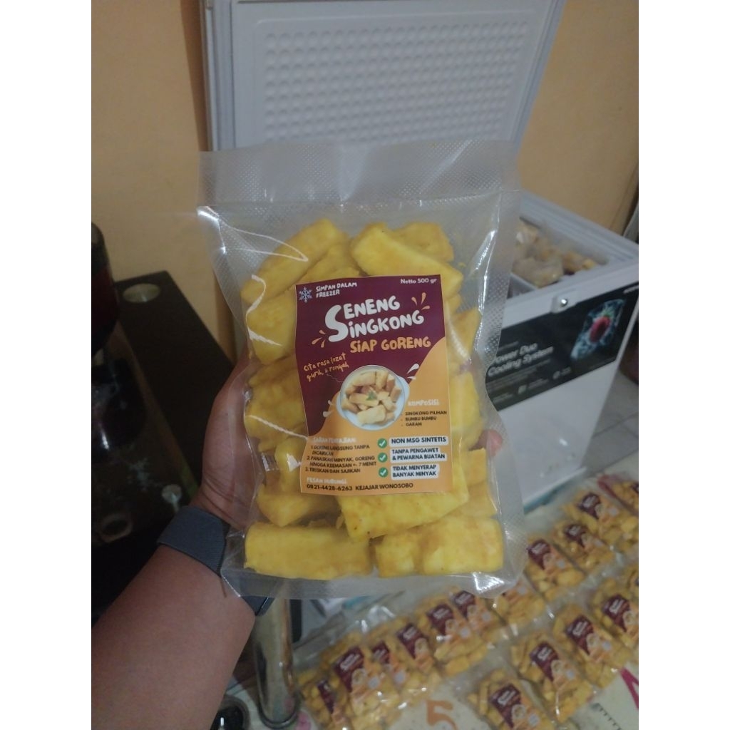 Seneng Singkong Goreng Frozen Food