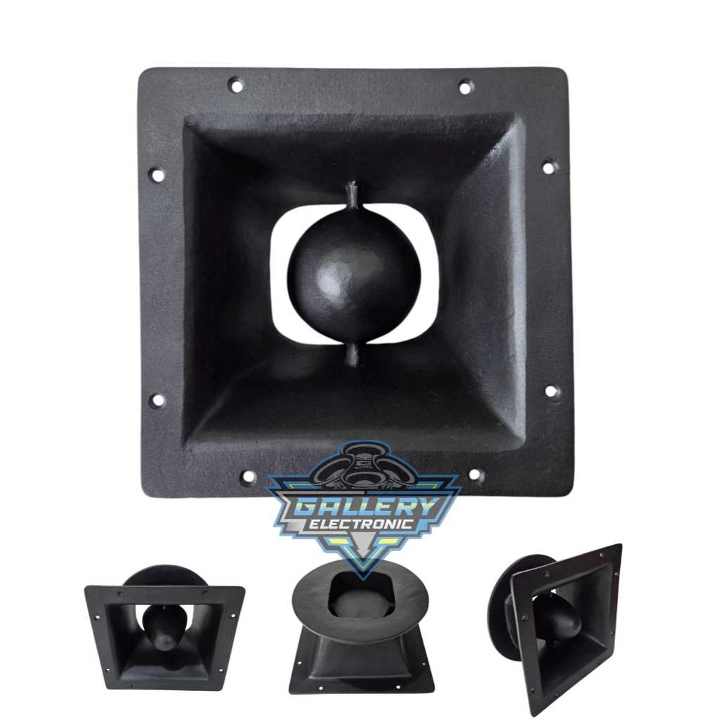 Horn Midel Balap 8'' Diral / Corong Midle 8in Rudal Untuk Speaker Mid 8 inch Bahan Cor Diral Almuniu