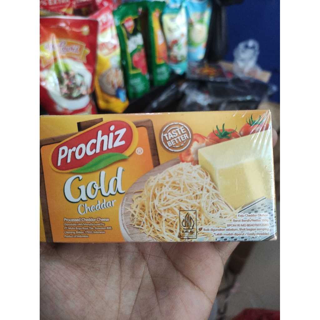 

keju cheddar Prochiz gold 160gr