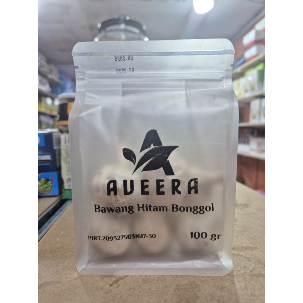 

BAWANG HITAM BONGGOL AVEERA 100gr ORIGINAL 100%