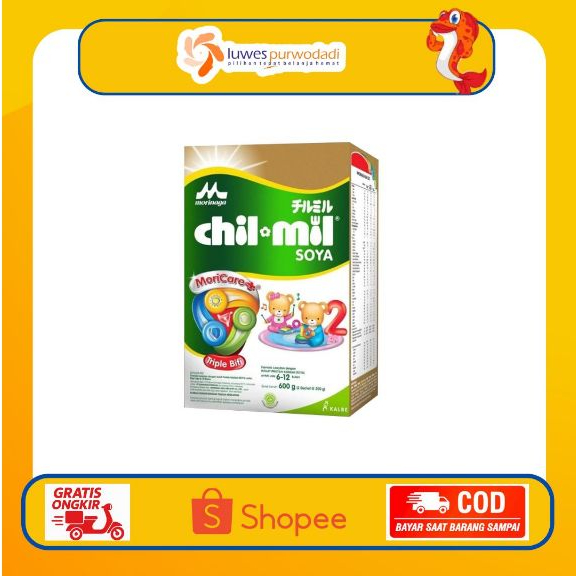 MORINAGA Chil Mil Soya susu formula 600gr