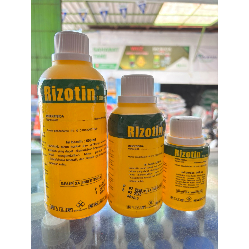 RIZOTIN INSEKTISIDA 100EC - 500ML